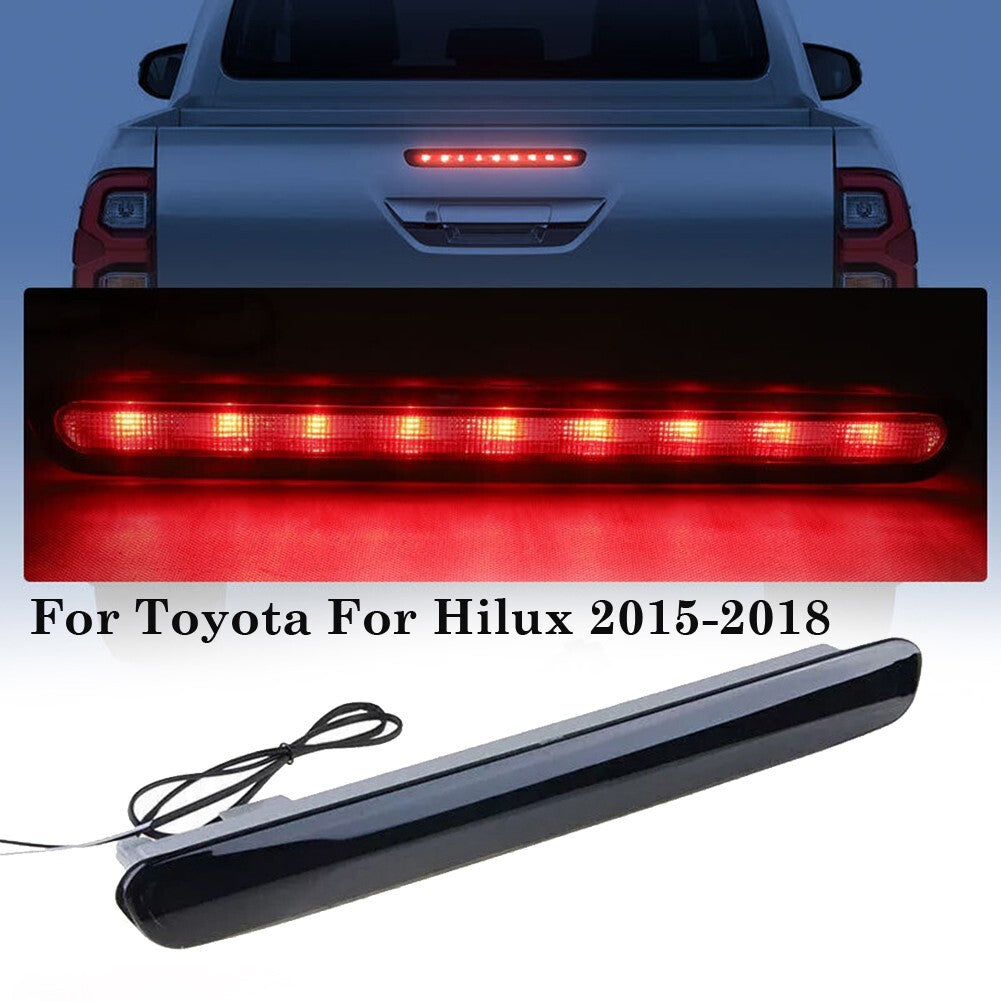 Black High Third 3rd Brake Light Lamp Tail for Toyota for Hilux Revo 2015-2018