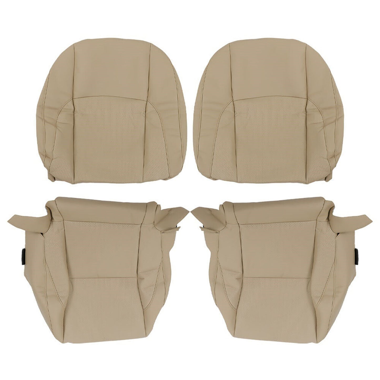 for Lexus ES350 07-12 Car Microfiber Leather Bottom  Top Perforated for Seat Cover