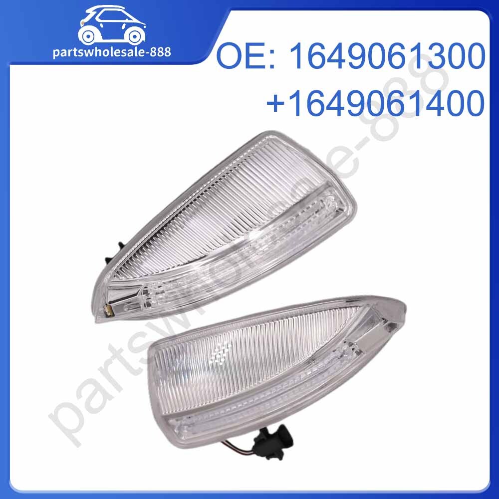 1649061300+1649061400 Pair Door Mirror Turn Signal Lamps For MB ML GL W164 09-10