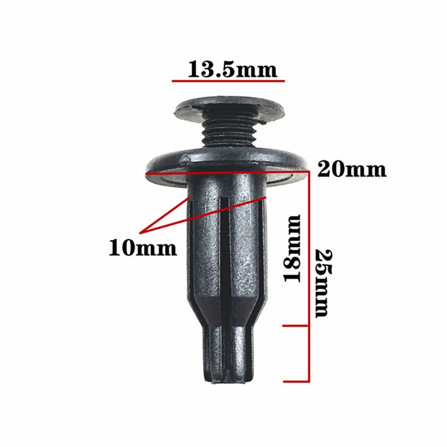 10 Car Bumper Cover Trim Retainer Clips for Honda for Acura