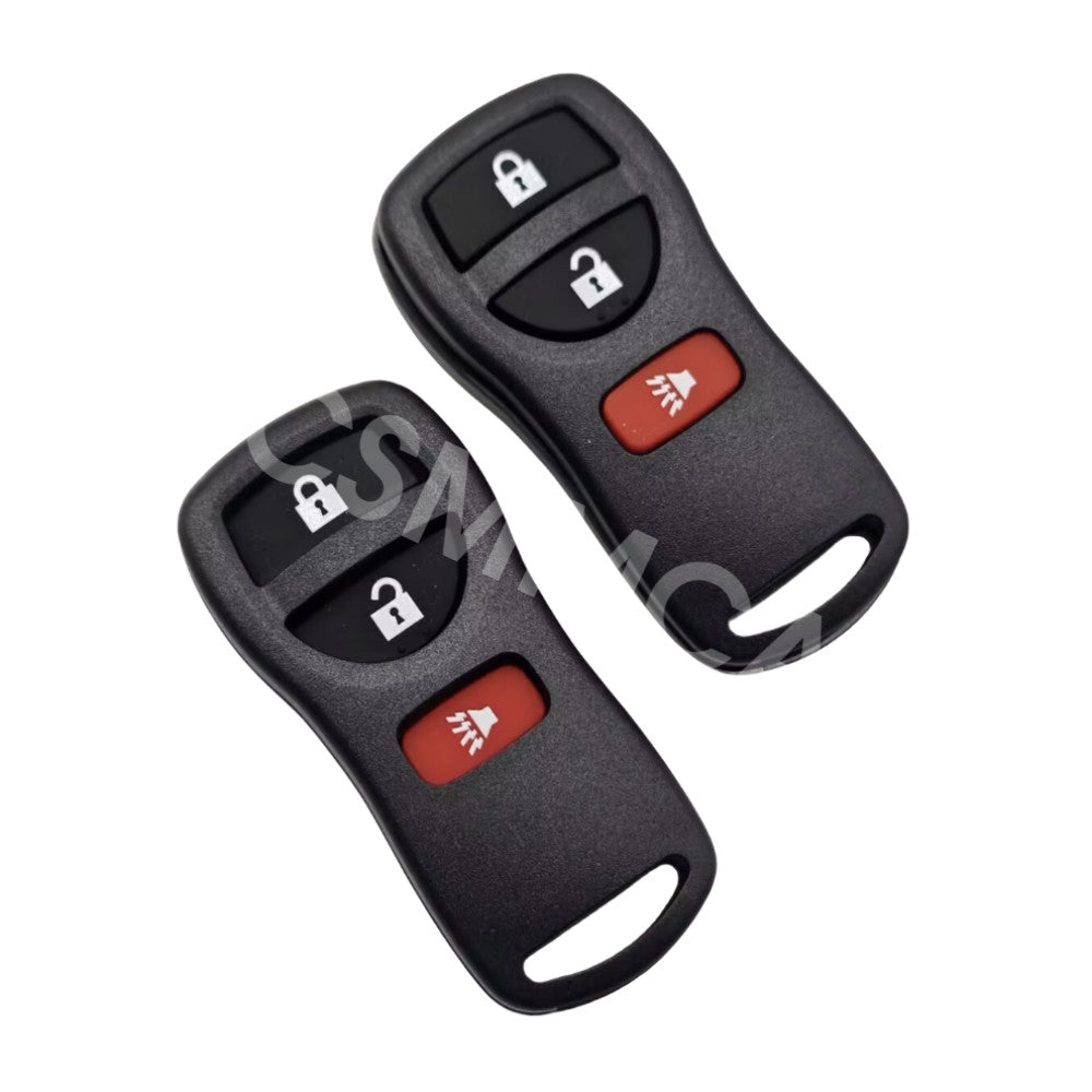 Car Remote Key Replacement Shell 3 Buttons Fit for Nissan Frontier 2002-2016