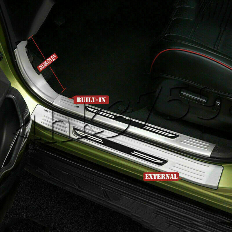 for Honda CR-V CRV 2017-2022 Side Door Sill Scuff Plate Guard Protector Cover