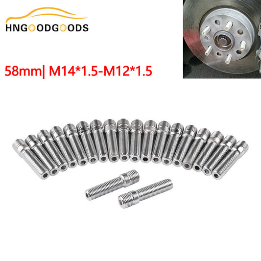 20x Extended Wheel Stud Converter Lug Bolt Screw Adapter Kit M141.5 to M12x1.5