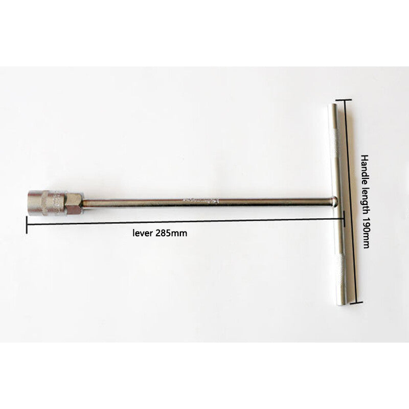 1Pc 8mm Metric T-Handle T Handle 45Steel Socket Wrench Tool For Car Motorcycle