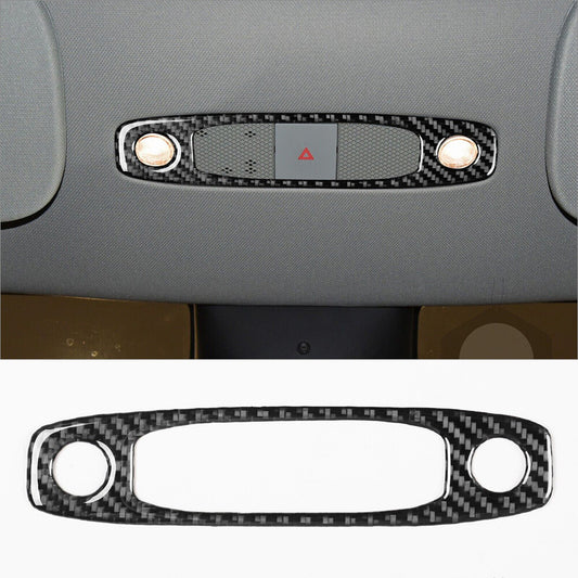 Carbon Fiber Dashboard Headlight Switch Cover Trim for Tesla Model 3/Y 2017-2022