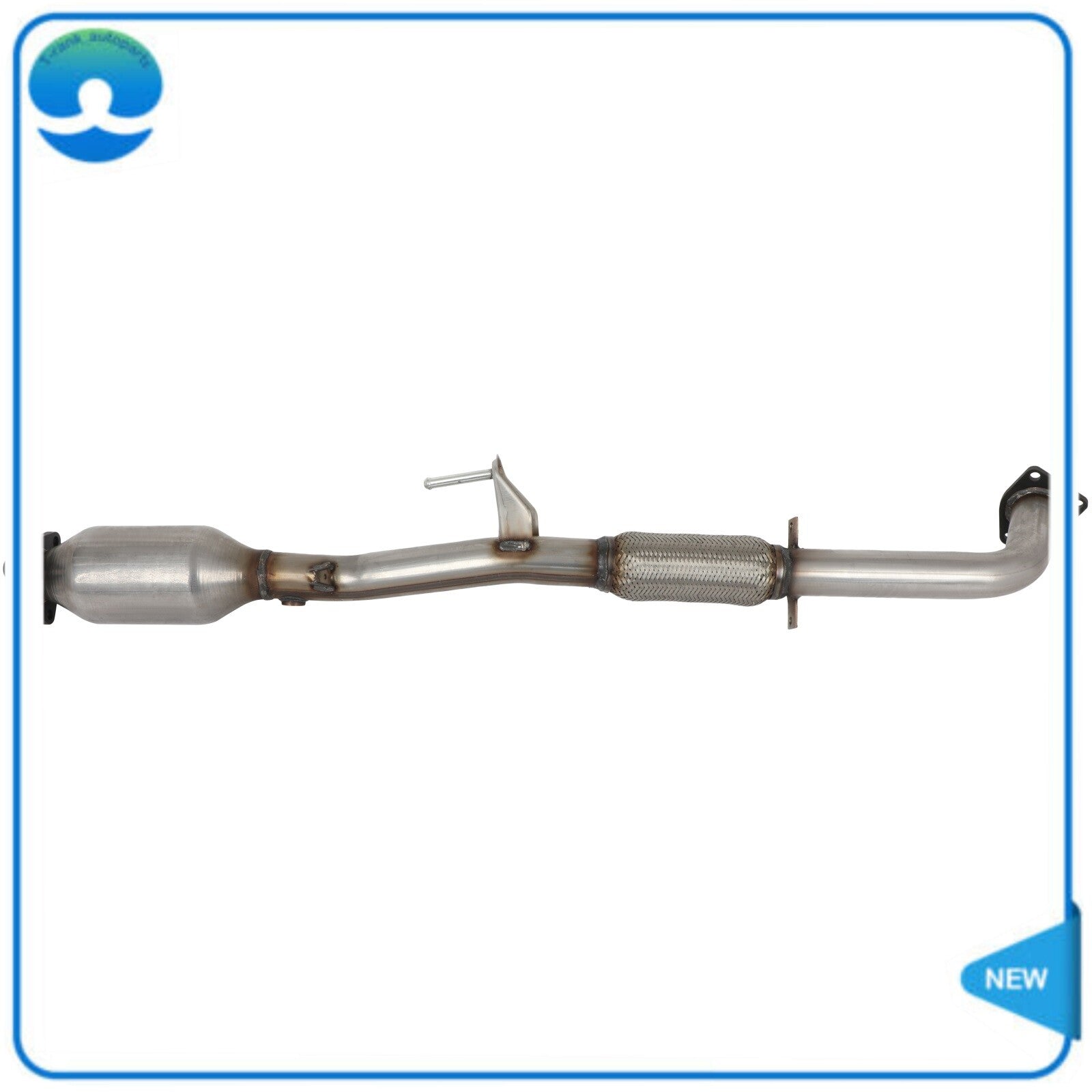 Rear Catalytic Converter For 2013-2017 for Honda Accord 2.4L 55715 Stainless Steel