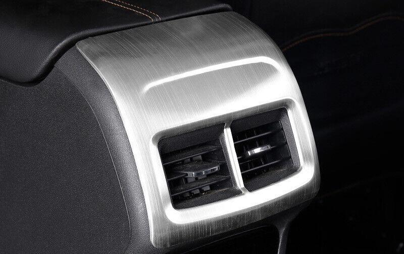 for Chevrolet 18-21 Equinox Titanium Silver Back Row Air Outlet Vent Cover Trim