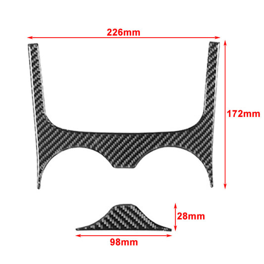 Central Console Water Cup Holder Panel Cover Trim for Dodge Journey 2011-2018