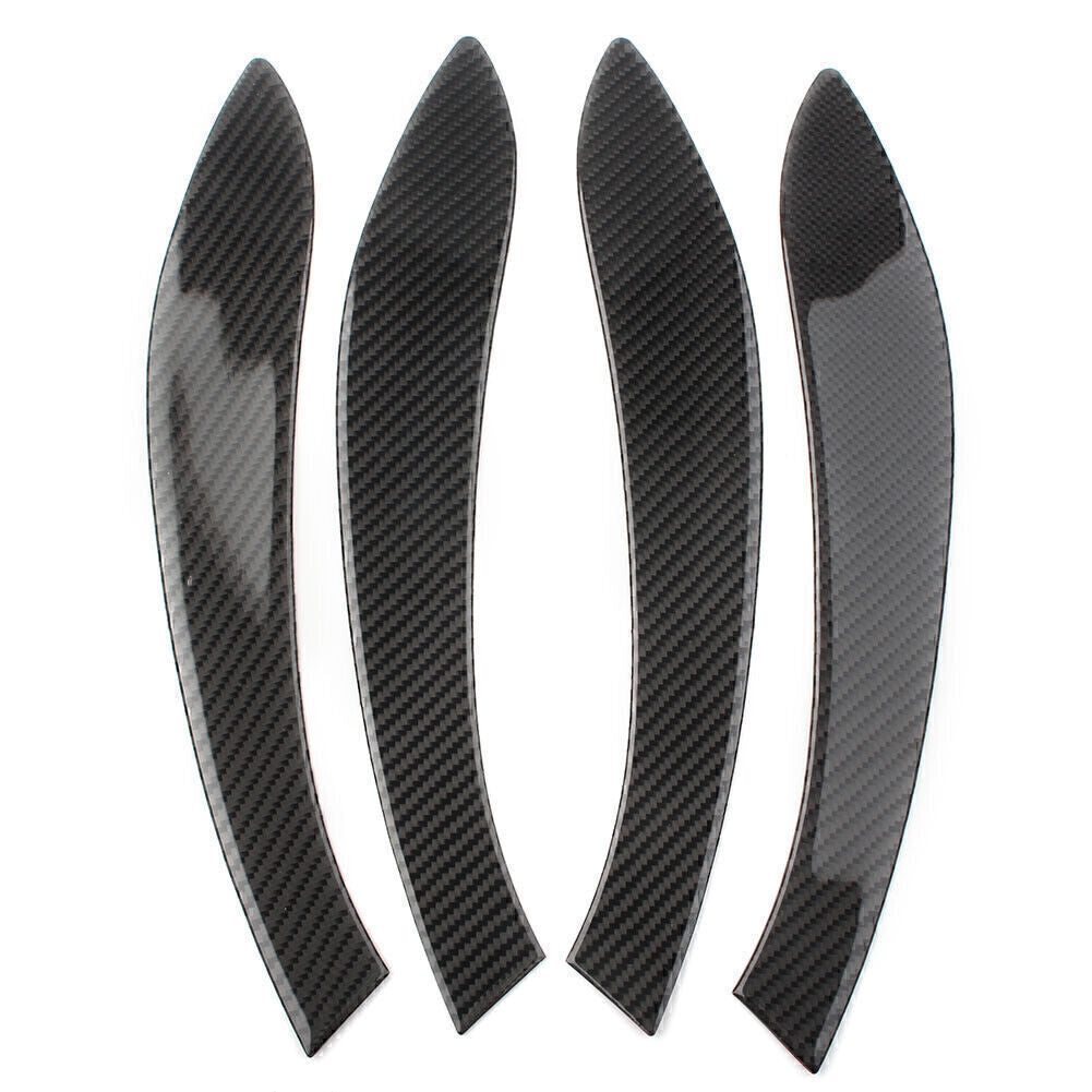 Carbon Look Car Interior Door Handle Cover Trim Fit for BMW 3 Series F30 F31