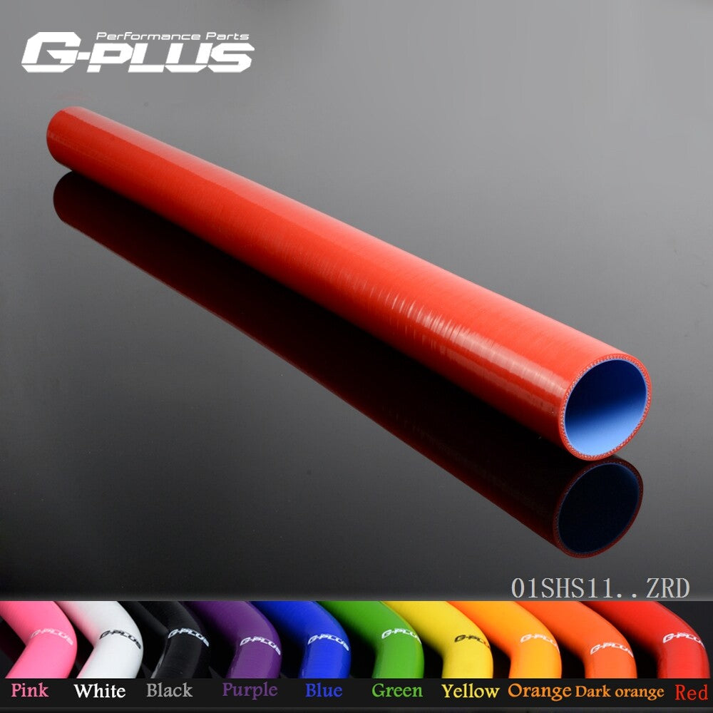 Red is suitable for 114 mm straight silicone coolant hose, 1 meter long intercooler tube.