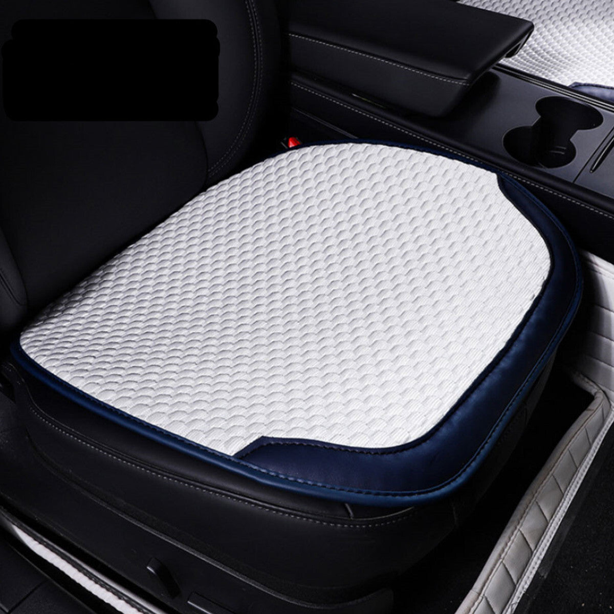 Car Front for Seat Cover 2PCS 3D Accessory Breathable Cushion Protector Anti Slip