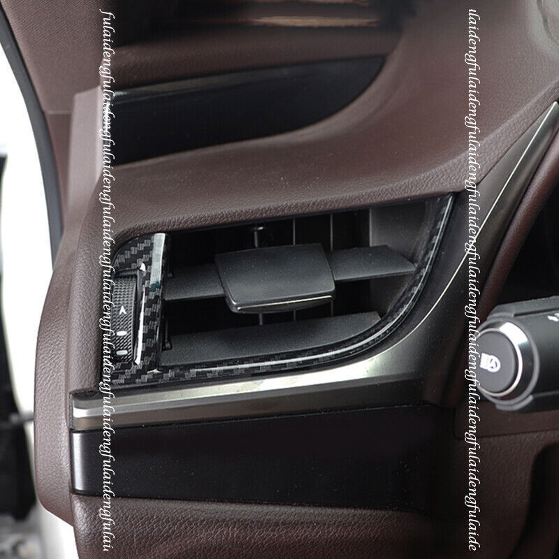 for Lexus ES350 300h 250 19-22 Carbon Look Side Side Air Vent Outlet Cover Trim