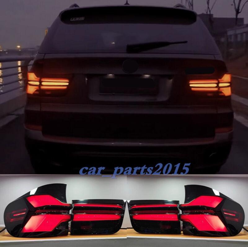 Dynamic signals for BMW X5, X5M, and E70 Smoke Black LED taillights (2007-13)