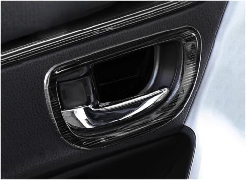 for Toyota for Corolla 2014-2018 Black Titanium Interior Door Handle Bowl Cover Trim