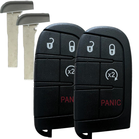 2. for Smart car key for Jeep Renegade 2015-2021, keyless remote control, Fob M3N-40821302