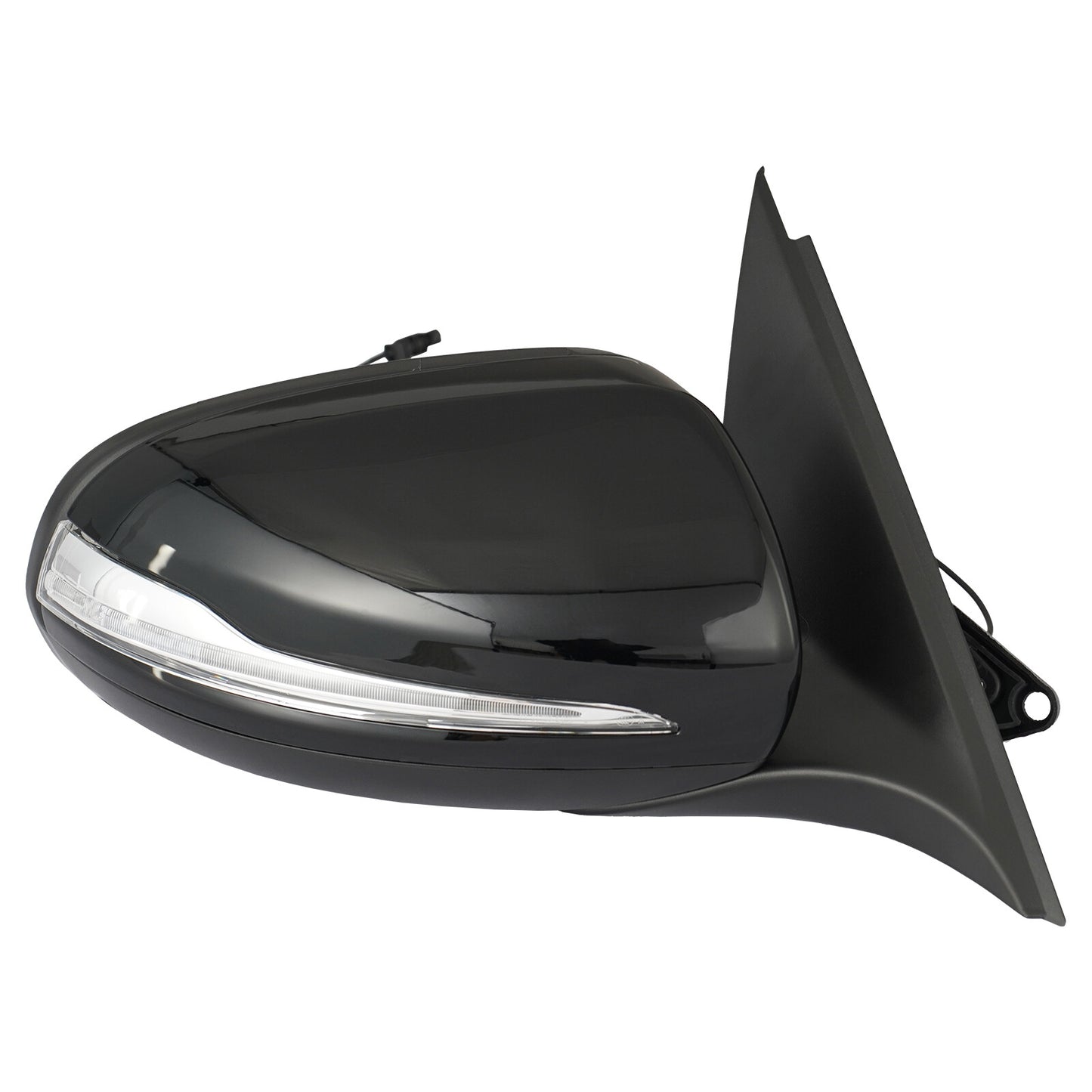 Black right passenger side mirror for 2015-2021 for Mercedes C250 C300 C350 C63