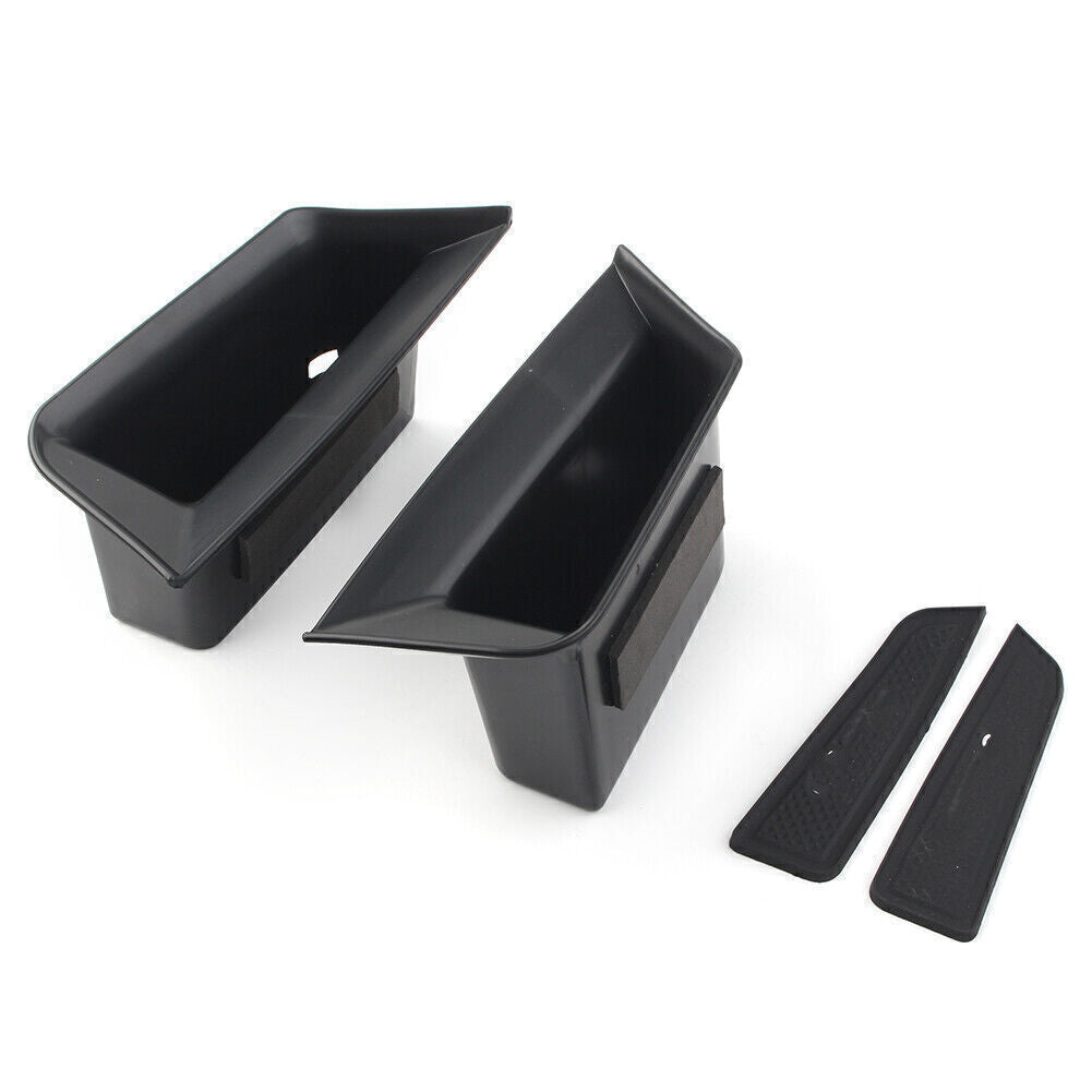 Front Door Handle Armrest Storage Box Tray Bin Kit for Cadillac XT5 2017-19 US