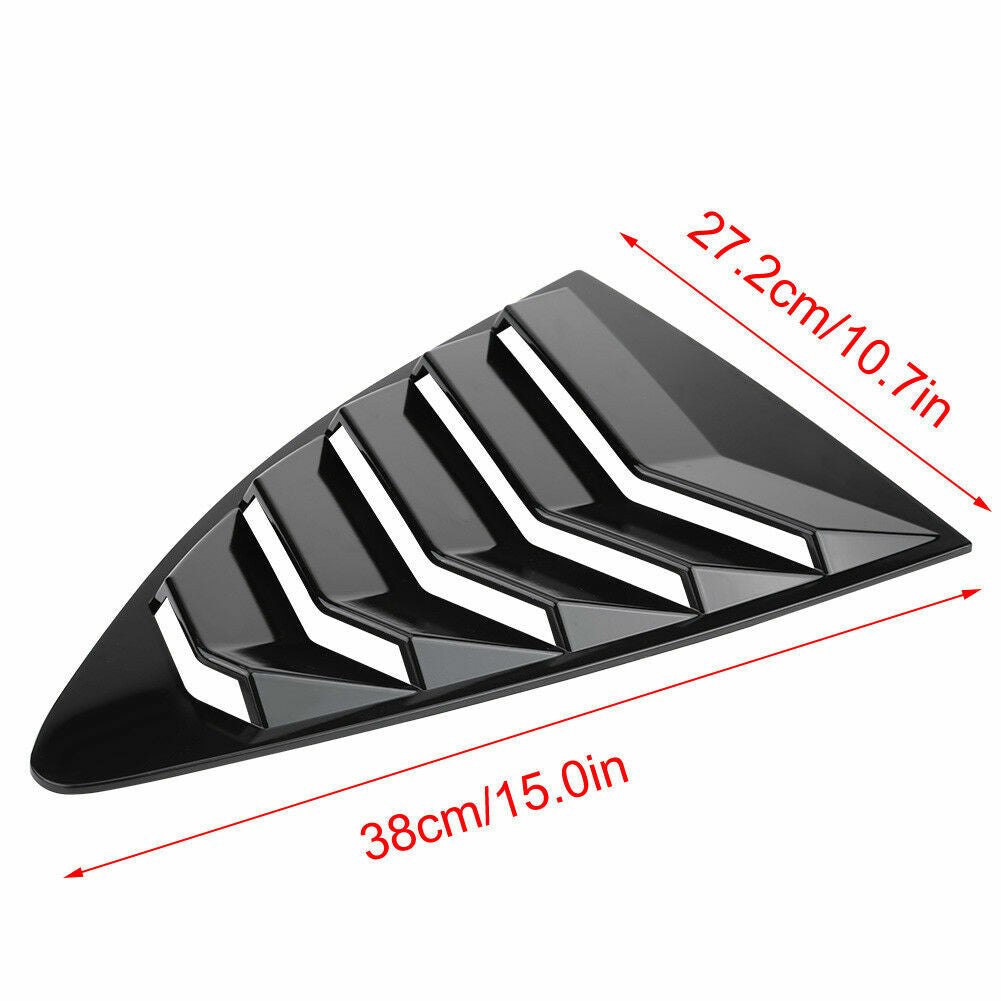 1/4 25 cent side window louver scoop cover for Toyota 86 for Scion FRS for Subaru