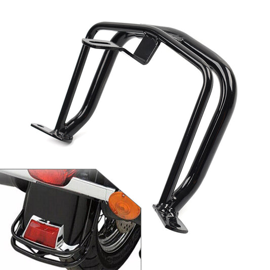 Rear Mudguard Rail Trim Bumper for Harley FLT FLHT FLHR FLHRC 80-08