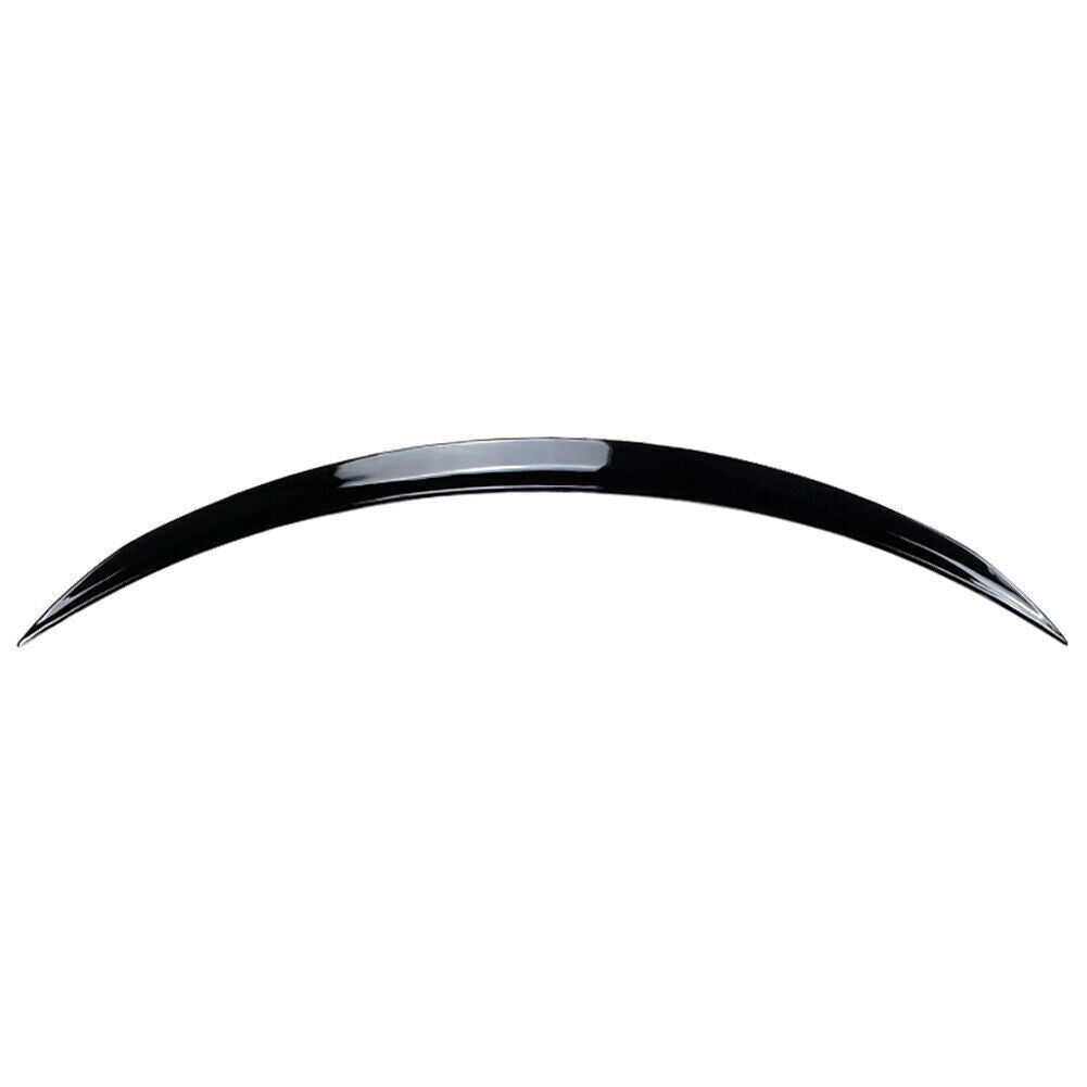 Tail Wing Rear Trunk Spoiler Glossy Black For 2015-2021 for Benz C-Class Coupe C205