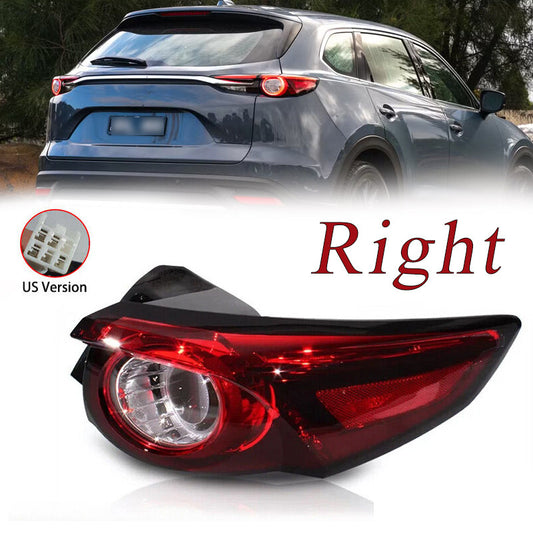Tail Light LED Rear Brack Lamp Right for Mazda CX-9 CX9 2016-2023 US Version