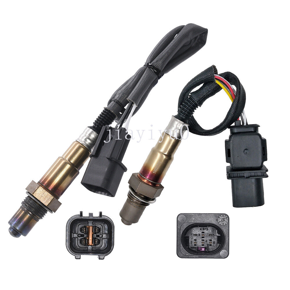4-piece set of upstream and downstream O2 oxygen sensors suitable for Dodge for Chrysler , for Jeep for Ram , and for Volkswagen 234-4587