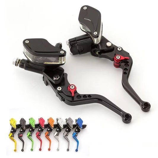 7/8 CNC Universal Motorcycle Brake Clutch Master Cylinder Reservoir Levers