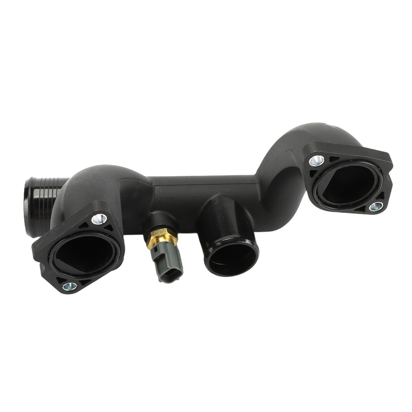 1PC LNA1600AA for Jaguar XK8 XJR XJ8 4.0L Thermostat Cover Outlet Pipe w/Sensor