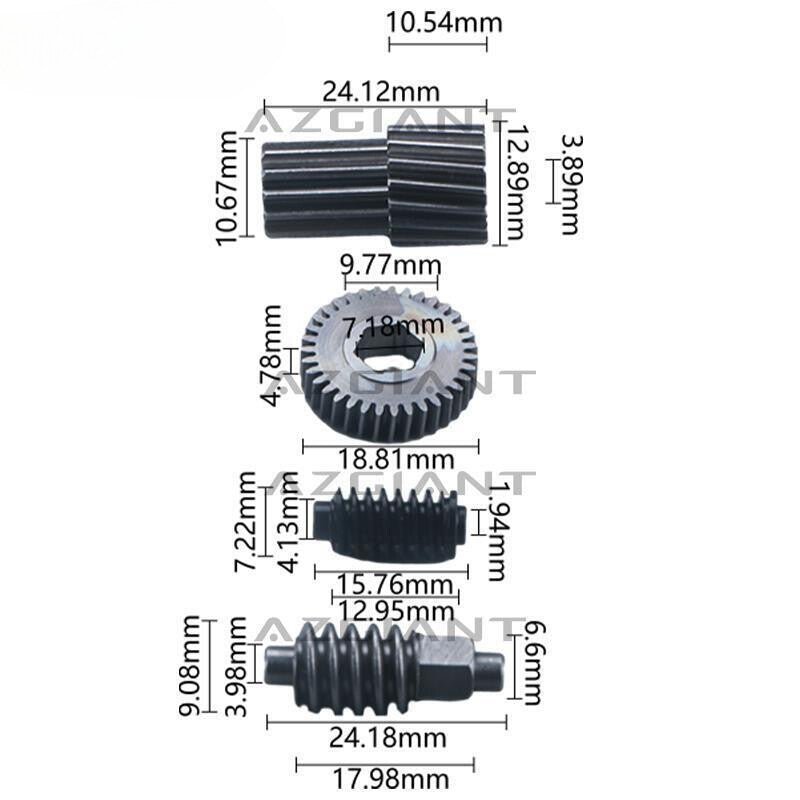 Side mirror folding motor gears are compatible with 2002-2003 for Lexus ES330 and XV30.