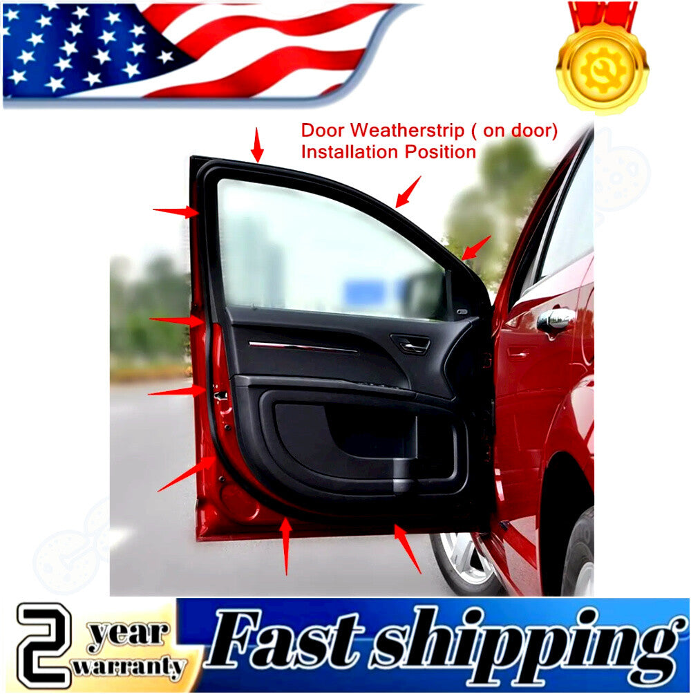 1-piece right rear opening Weatherstrip seal, , suitable for Honda CR-V 2002-2006.