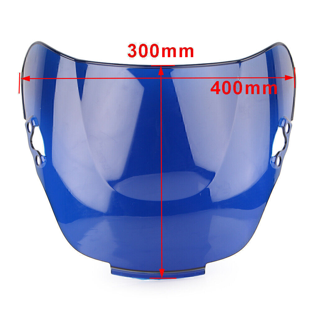 for Honda CBR 600 F2 91-94 Double Bubble Windshield Windscreen Deep Iridium UK