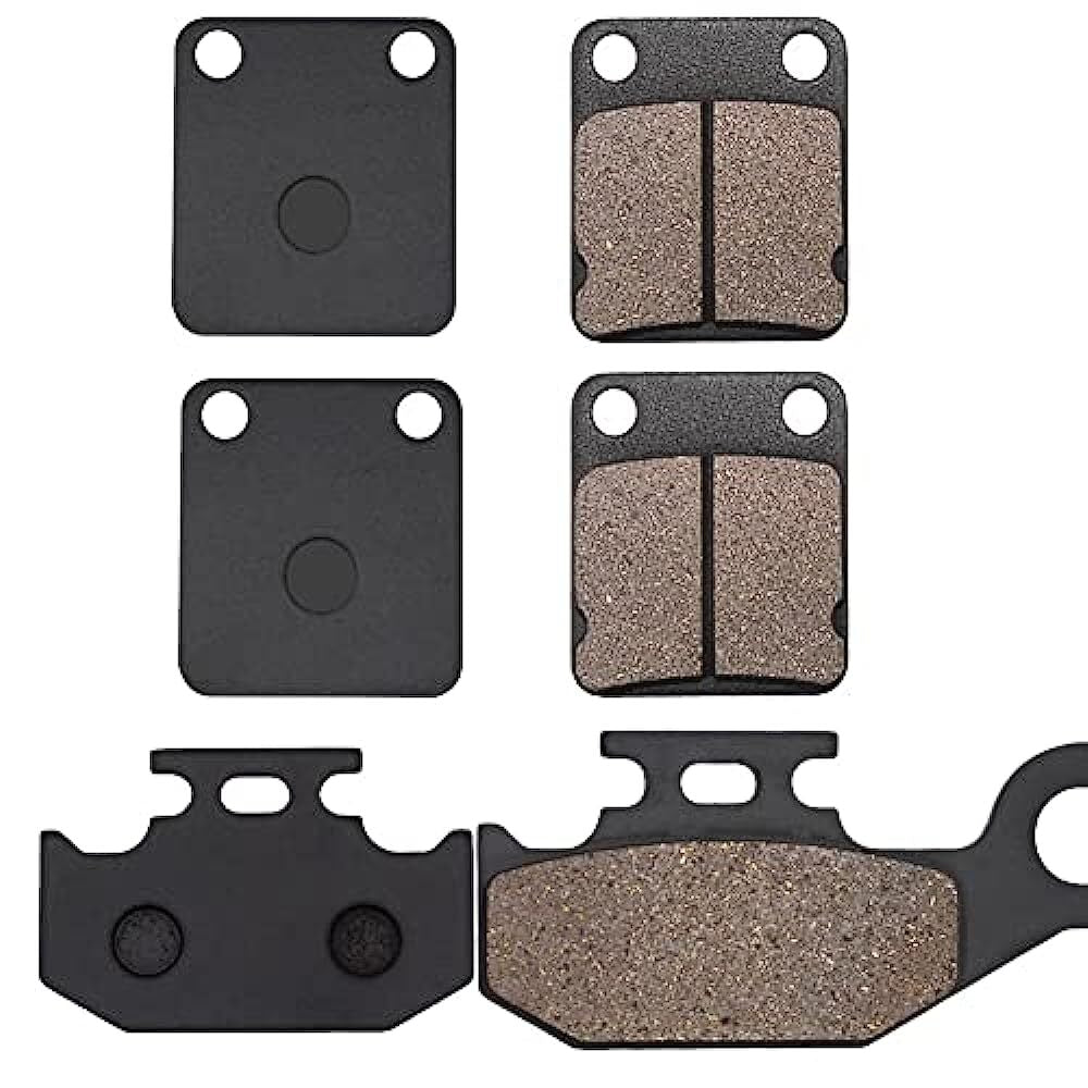 Brake Pads for Yamaha Grizzly 400 450 YFM400 YFM450 Wolverine 450 YFM450