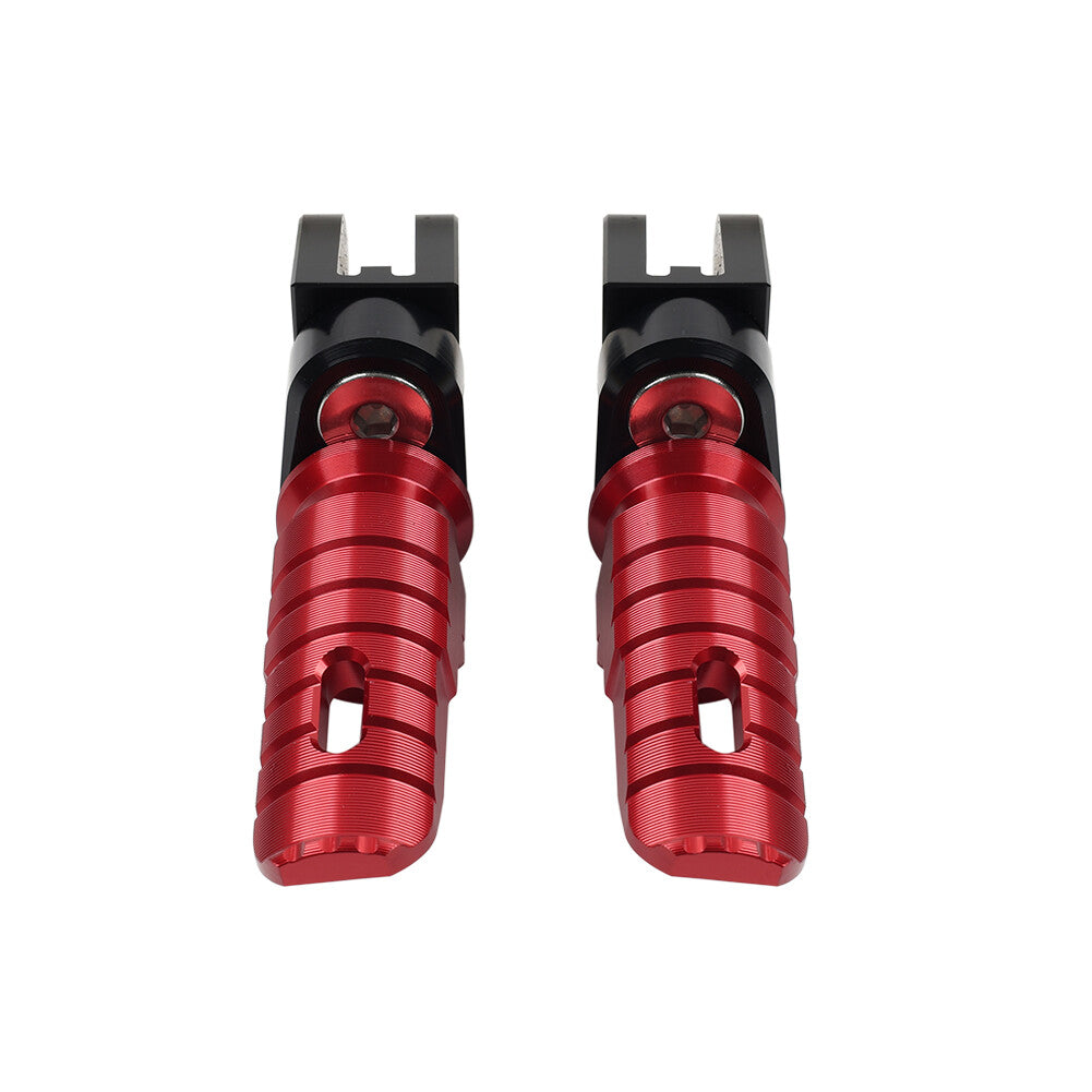 Red Front Footrests Foot Peg for Ducati Hypermotard 950 2018-21 Monster 795 821