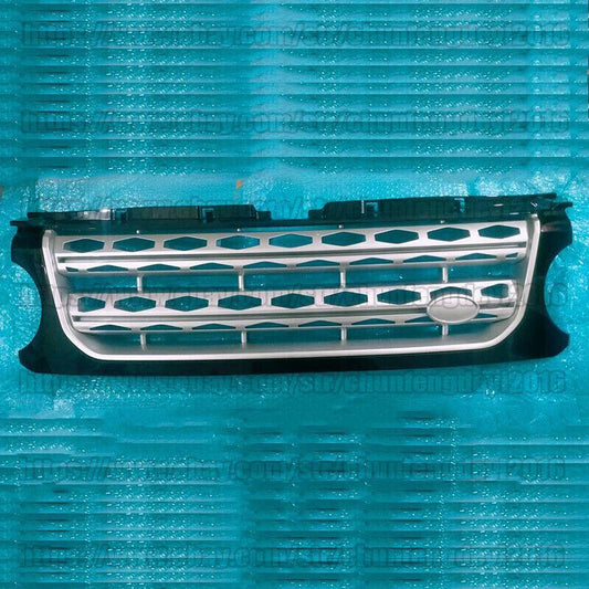 GLOSSY BLACK silver FRONT GRILLE for LAND ROVER L319 DISCOVERY 4 2010-2013