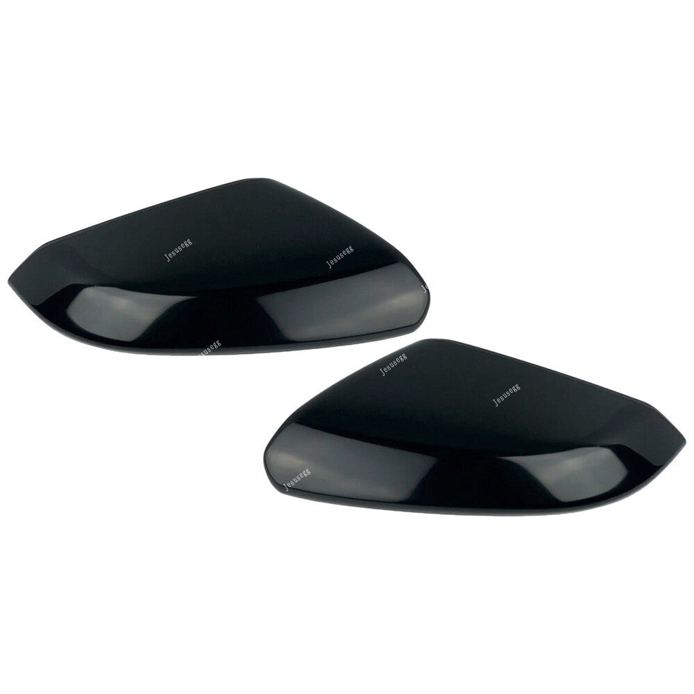 2x Mirror Cap Replacement Front RHLH for Honda for Civic 2016 2018 2019 2020 Black