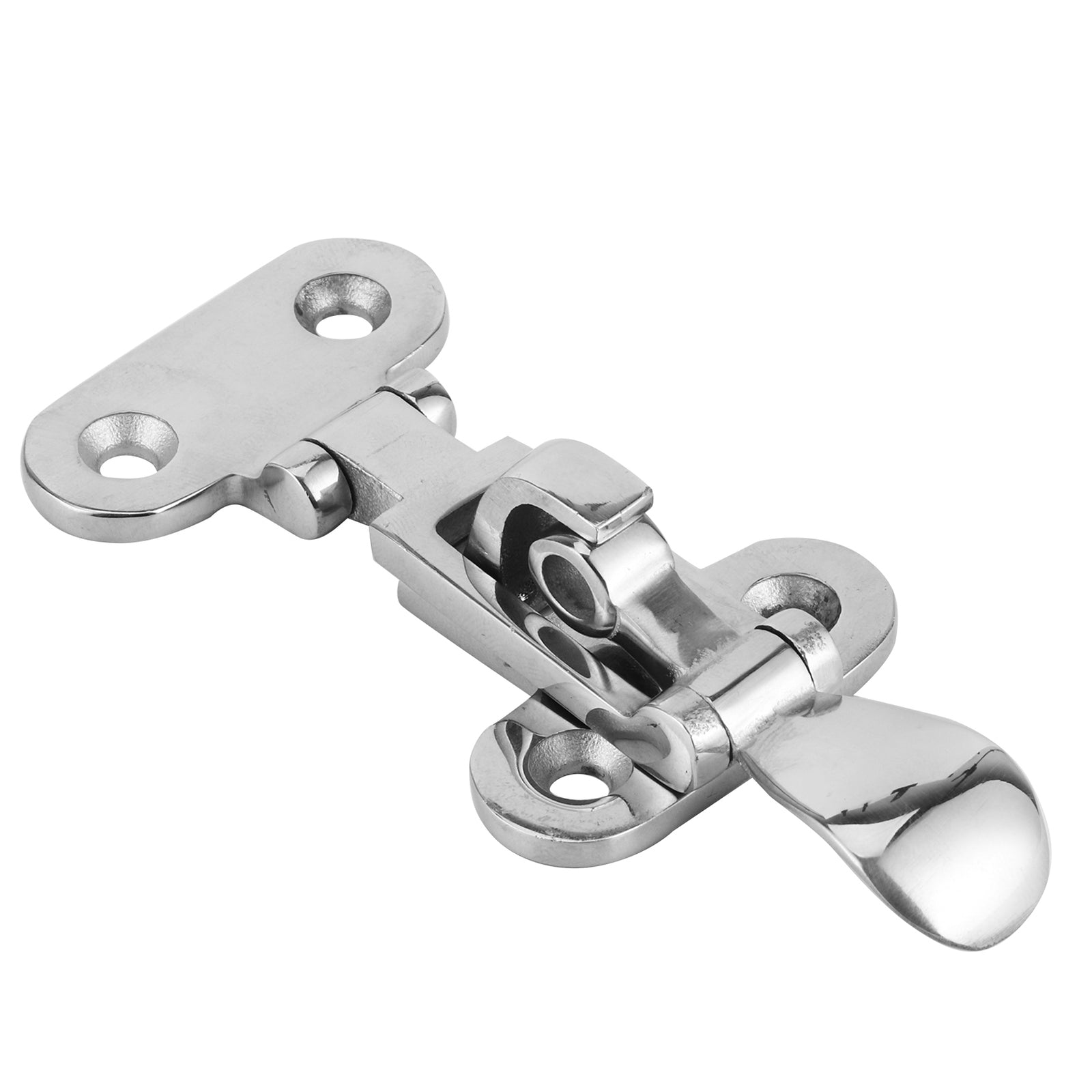New 316 Stainless Steel Toggle Clamp Latch Catch -Anti Rattle Hasp For Boat