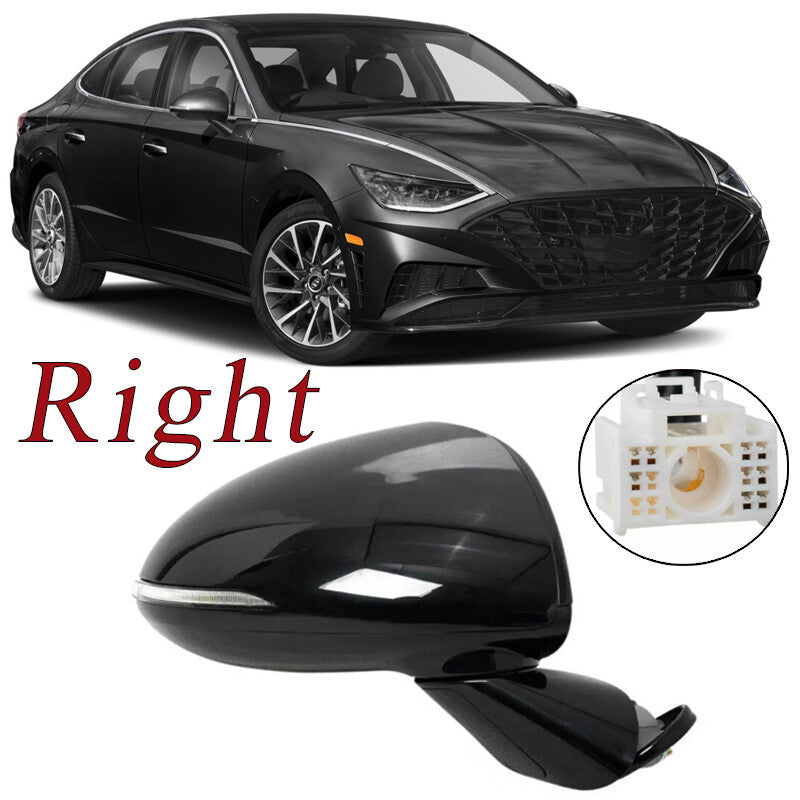 for Hyundai Sonata 2020-2022 Right Rear Side View Door Mirror 8 Pin Passenger