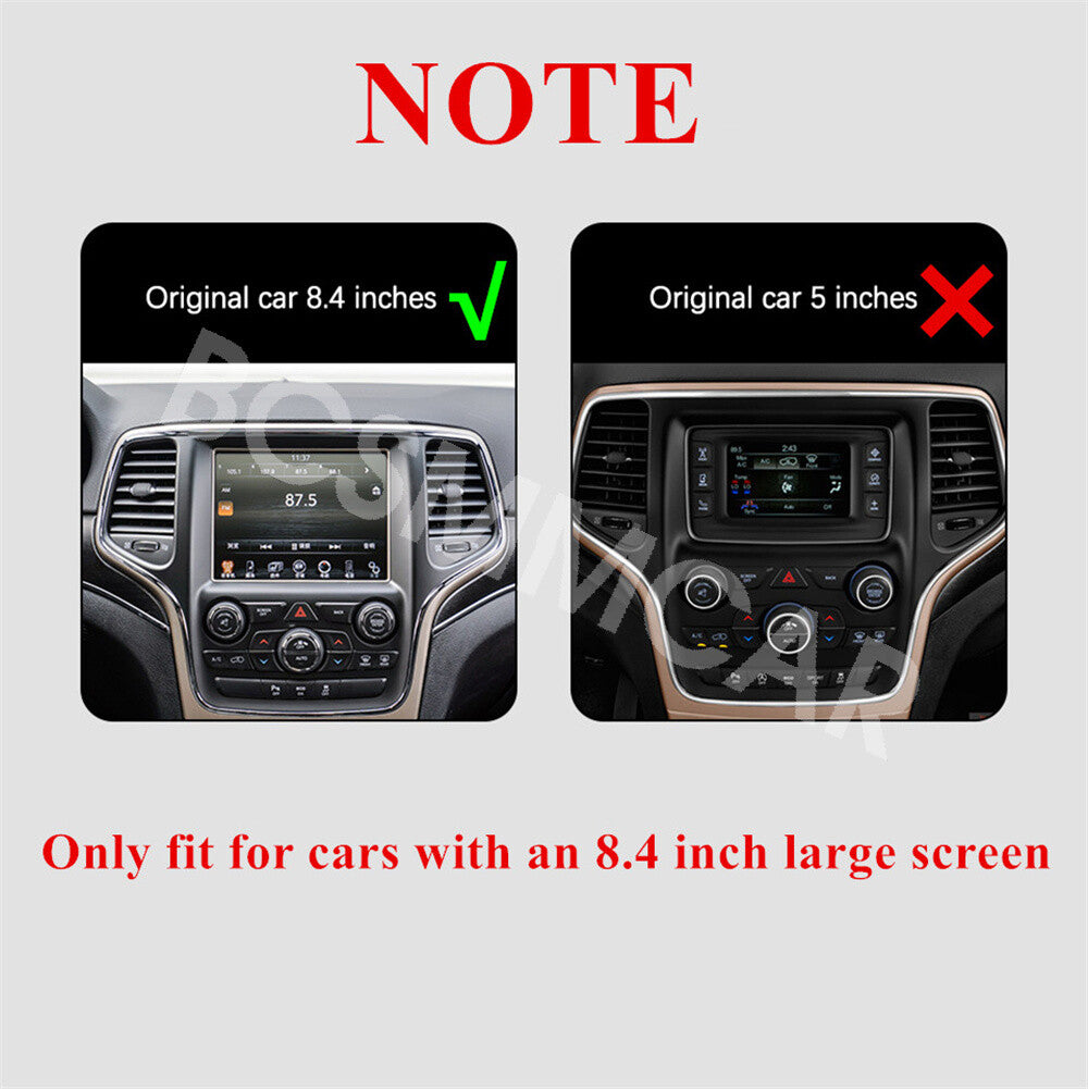 Android Car Stereo Radio GPS For Carplay Fit for Jeep Grand Cherokee 2014-2022