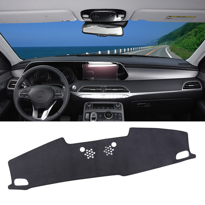 for Hyundai Palisade 2020-2022 Black Car Inner Dash Mat DashMat Sun Cover Pad US