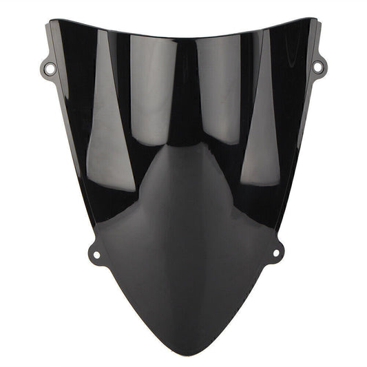 Windshield Windscreen Double Bubble Fit for Kawasaki 250R EX250 08-12 Black
