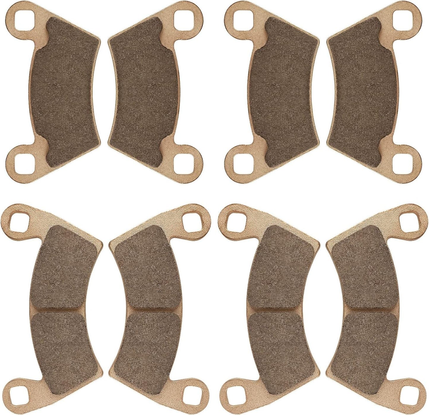 Brake Pads Front and Rear for Polaris Ranger EV 2010-2015 RZR 800 900 XP Brutus