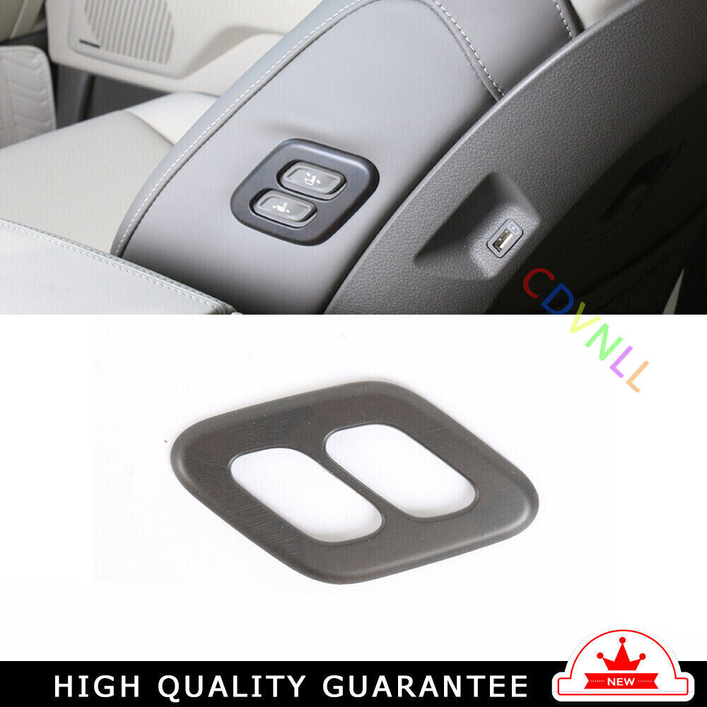 for Seat Adjustment Button Cover Trim 1X for Kia Carnival 2022-2023 Matte Wood Grain