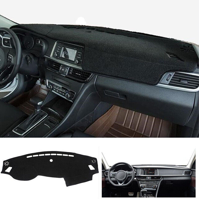for Kia Optima 2016-2018 Black Dashboard Dash Cover Pad Dashmat Mat Sun Shade US