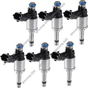 6 Pieces Fuel Injector 12663380 for Chevrolet Vehicle 2012-2017 Traverse