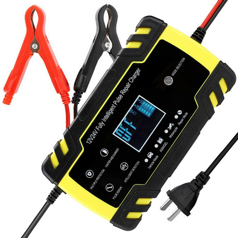 Full Automatic Car Battery Charger Intelligent Fast Power Charging Pulse Repair