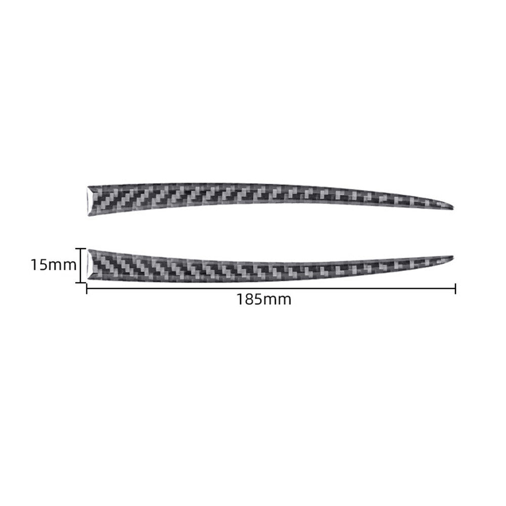 Carbon fiber molding for rear-view mirror trim for Porsche Taycan 2019-2022