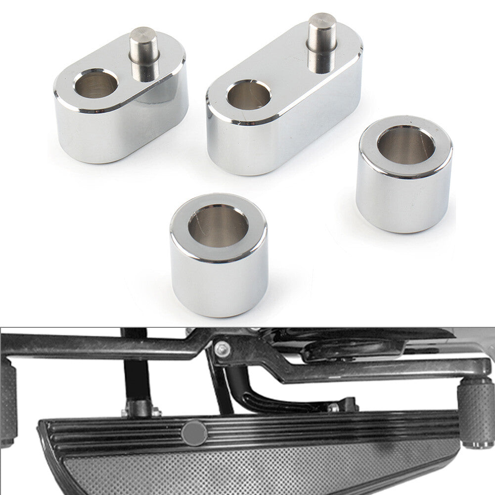 Driver Floorboard Spacer Extension for Harley FLTRX Road Glide 2015-2021 Chrome