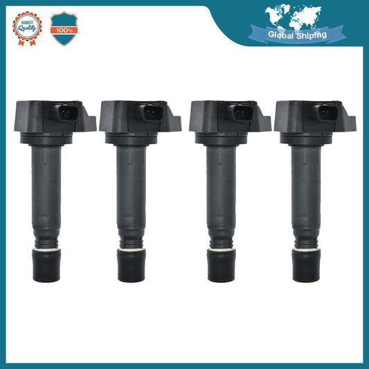 4 Packs New IGNITION COILS 30520-RNA-A01 UF582 For 2006 -2011 for HONDA for CIVIC 1.8L