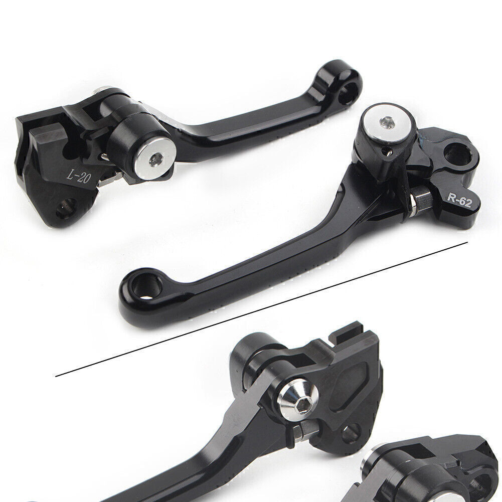 Fit for Suzuki RMZ450 2005-2019 2020 2021 22 Brake Clutch Levers Handle Aluminum BLK