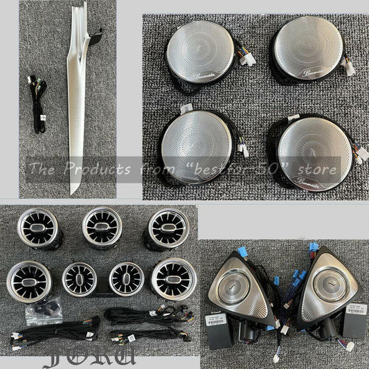 64 Colors W205 LED Light Ambient Interior Kit for Mercedes-Benz C-Class 2015+